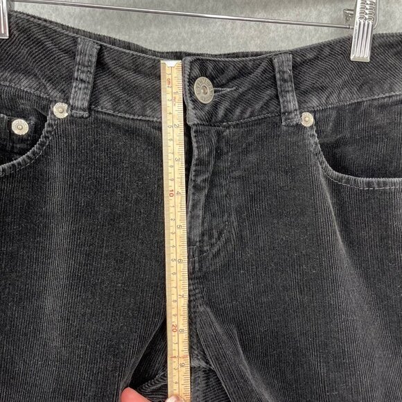Silver Jeans Womens Corduroy Bootcut Pants Size 31 Black Classic Neutral - Picture 10 of 13